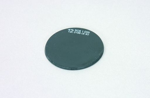 [101117/0013] Athermalglas grün A12 ø=50 Art. Nr. 7412