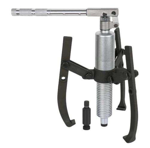 [381911/0006] Abzieher hydr., 2-/ 3-armig, Spannweite 350 mm/-tiefe 229 mm, 8 t, Spiral, 5126