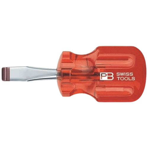 [381510/0040] Schraubendreher Flach, kurz, 6,5 mm, für Reinraum