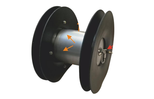 [321610/0051] Formiervorrichtung, Rohrinnen-Ø 255 - 280 mm, JA Kompakt, 330 °C