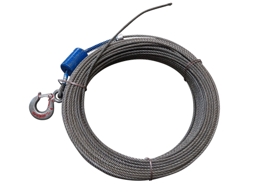 [311395/0085] Minifor-Seil  100 m, d=6,5mm, inkl.Haken CHR