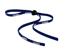 [101111/0104] Brillenhalteband Uvex blau/weiß