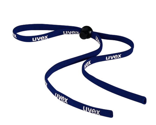 [101111/0104] Brillenhalteband Uvex blau/weiß