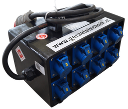 [341116/0030] Bodenverteiler 400V 32A / 9x CEE230V