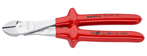 [381121/0004] Kraft-Seitenschneider, 250 mm, VDE isoliert