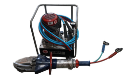 [351417/0002] Bergeschere / Schneidgerät, Lukas, LS501, mit Hydraulikaggregat
