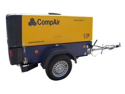 [341511/0009] Kompressor, Diesel, 5 m³/min / 7 bar, Compair, StVO-Zulassung