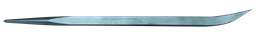 [381617/0044] Hebeleisen mit Klaue, 390 mm, eine Seite spitz, vernickelt, für Reinraum
