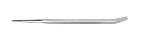[381617/0044] Hebeleisen mit Klaue, 390 mm, eine Seite spitz, vernickelt, für Reinraum