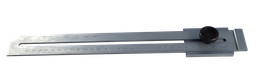 [382011/0004] Präzisions-Streichmaß, 300 mm, mit Feststellschraube und gelaserter mm-Teilung
