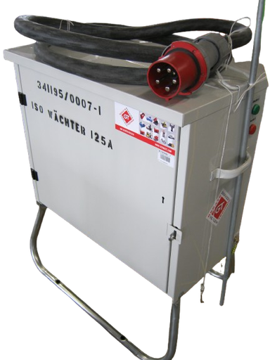 [341195/0007] Isolationsüberwachungskasten mit Isometer, 400 V, Abgang 1 x 125 A, mit Klemmen