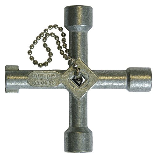 [389011/0024] Universal-Schaltschrankschlüssel, Haupa, 110696