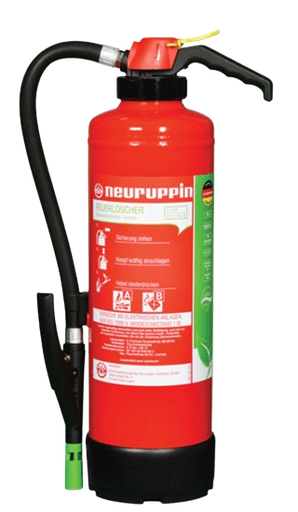 [371211/0007] Feuerlöscher, Inhalt: 6 Liter, Schaum, Brandklasse AB - EN 3, fluorfrei FCP -25°