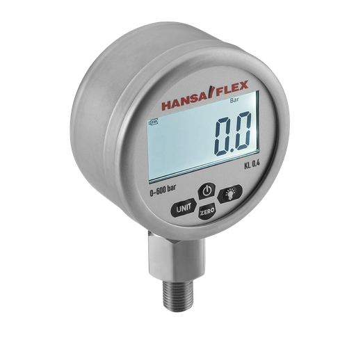 [311495/0057] Digitalmanometer 0-1000 Bar, NPT 1/4", Gehäuse Ø=80mm