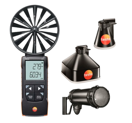[361012/0039] Testo 417Set2  Flügelrad - Anemometer