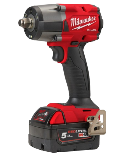 [351610/0018] Schlagschrauber, 1/2", Akku, 18V, 5,0 Ah, 475 / 610 / 745 Nm, MILWAUKEE