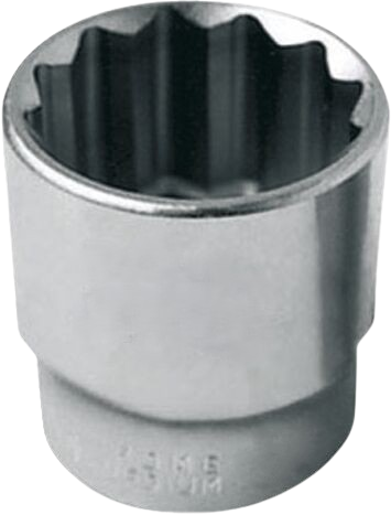 [381711/0026] Stecknuss, SW 2 3/8", 1" Vierkant, verchromt