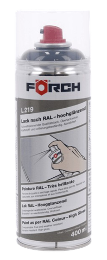 [111311/0040] Lackspray, anthrazitgrau, Hochglanz, Förch, RAL 7016, 400 ml