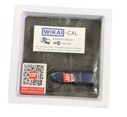 [361095/0038] Log-Template USB-Dongle, für Software WIKA-Cal,  Zubehör für Wika Druckmessgerät
