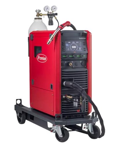 [321210/0028] MIG/MAG-Schweißgerät, 400V, 500 A, Fronius Fortis 500 C, wassergekühlt