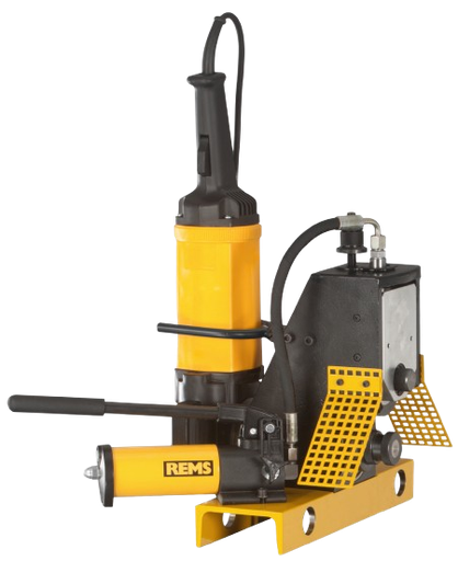 [352010/0012] Rollnutmaschine, Ø 1" bis 12", 230 V, REMS, Collum 2, inkl. Untergestell fahrbar