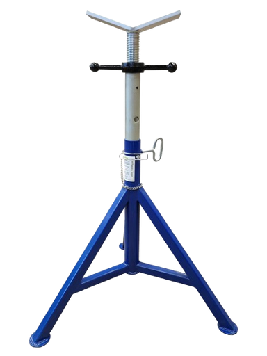 [372012/0026] Rohrstütze mit V-Kopf, h= 69 - 110 cm, max. 450 kg, PipeJack