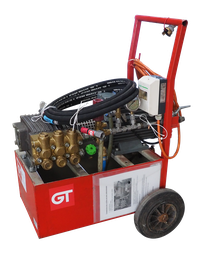 [361110/0006] Druckprüfpumpe, 400 V, bis 100 bar, 30 l/min, Lema, HD104E