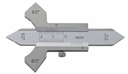 [329921/0008] Schweißnahtlehren Nonius 1/10 60-90° je