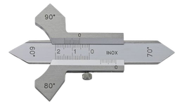 [329921/0008] Schweißnahtlehren Nonius 1/10 60-90° je