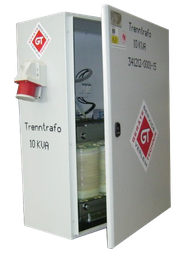 [341212/0001] Trenntrafo, 400 V / 32 A, Abgang 400 V / 32 A, 10 kVA