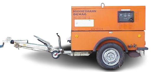 [341511/0014] Kompressor Diesel Demag 3 m³/ min/ 7 bar